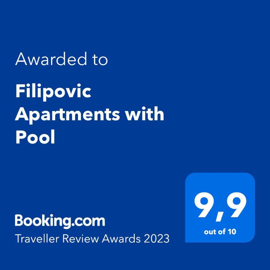Filipovic Apartments With Pool Biograd Na Moru Exterior photo